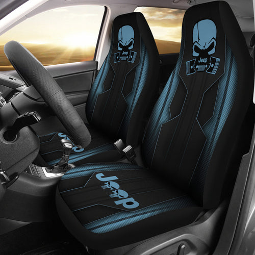 Jeep Skull Anvil Car Seat Covers Car Accessories Ci220602-07