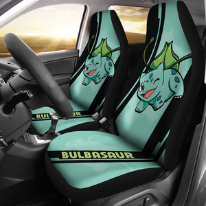 Bulbasaur Pokemon Car Seat Covers Style Custom For Fans Ci230116-04