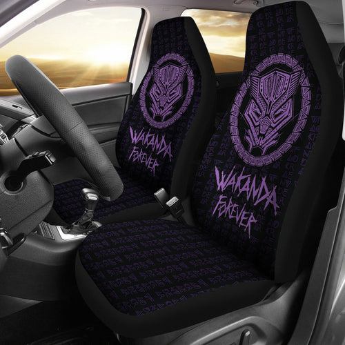 Black Panther Car Seat Covers Car Accessories Ci221103-07