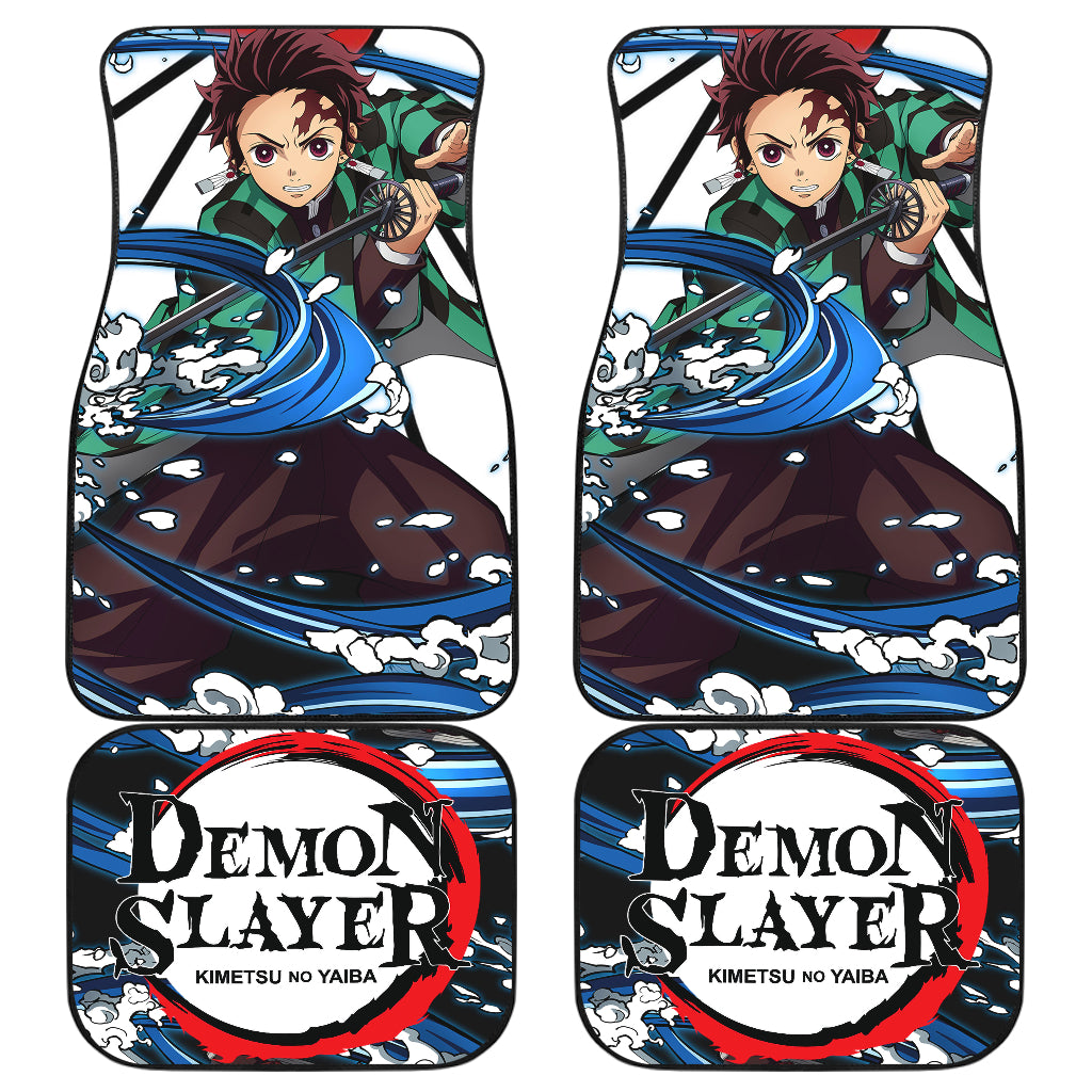 Demon Slayer Anime Car Floor Mats Demon Slayer Kamado Tanjiro Car Accessories Fan Gift Ci123106