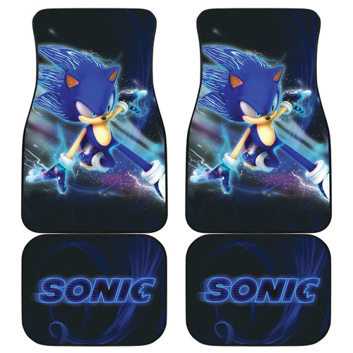 Sonic The Hedgehog Car Floor Mats Cartoon Car Accessories Custom For Fans Ci22060702