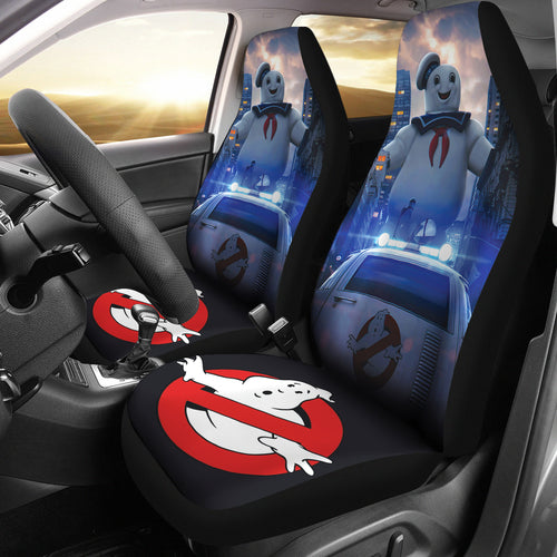 Ghostbusters Car Seat Covers Movie Car Accessories Custom For Fans Ci22061609