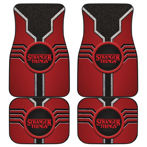 Stranger Things Logo Car Floor Mats Custom For Fans Ci230113-06a