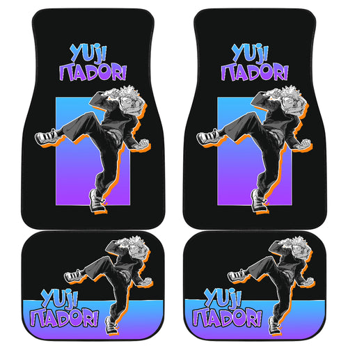Yuta Okkotsu EDM Car Floor Mats Jujutsu Kaisen Anime Car Mats Ci0710