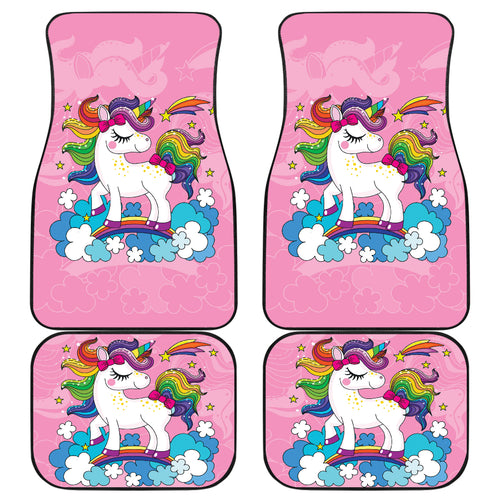 Unicorn Colorful Car Floor Mats Custom For Car Ci230131-08