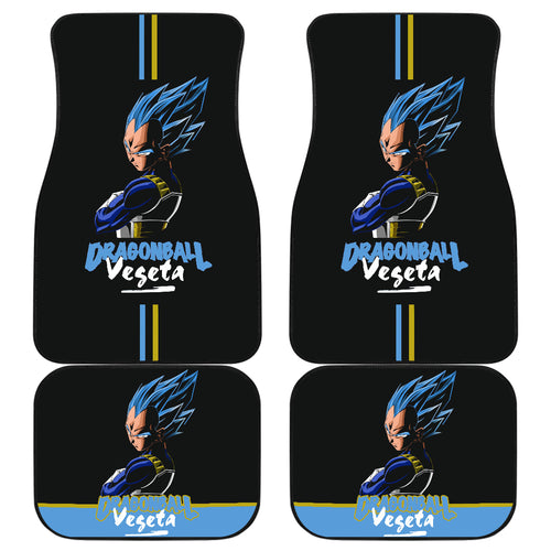 Vegeta Dragon Ball Anime Car Floor Mats Unique Design Ci0813