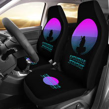 Load image into Gallery viewer, Naruto Anime Car Seat Covers - Uchiha Itachi Sitting Retro Moon Seat Covers Ci101604