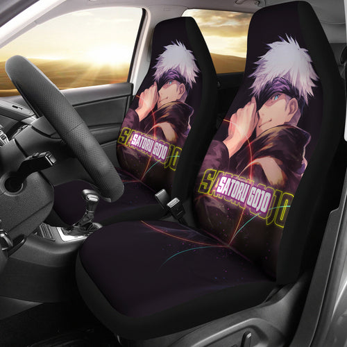 Satoru Gojo Jujutsu KaiSen Car Seat Covers Anime Seat Covers Ci0625