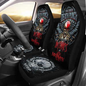 Five Finger Death Punch Rock Band Car Seat Cover Five Finger Death Punch Car Accessories Fan Gift Ci120908