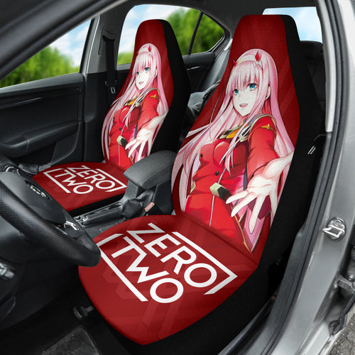 Darling In The Franxx Zero Two Car Seat Covers Car Accessories Ci100522-01