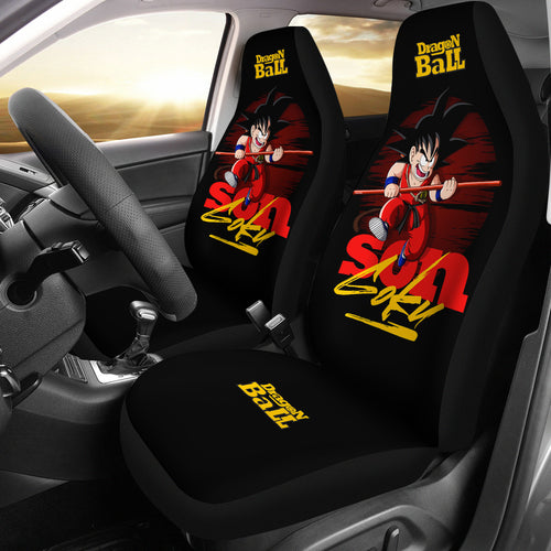 Son Goku Kid Skill Dragon Ball Car Seat Covers Anime Back Seat Covers Ci0803