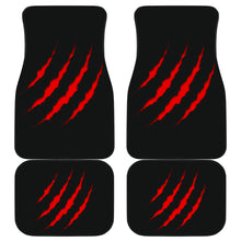 Load image into Gallery viewer, Freddy Krueger Horror Flim Car Floor Mats Freddy Krueger Icon Halloween Car Accessories Ci0825