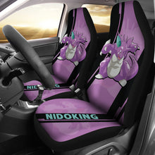 Load image into Gallery viewer, Nidoking Pokemon Car Seat Covers Style Custom For Fans Ci230118-09