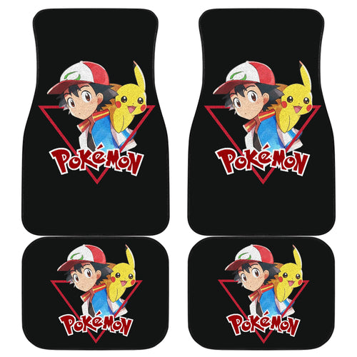 Ash Ketchum Pokemon Car Floor Mats Anime Car Accessories Ci102904