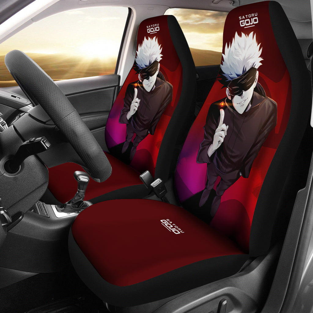 Satoru Gojo Jujutsu KaiSen Car Seat Covers Anime Seat Covers Ci0714