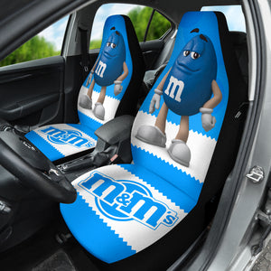 M&M Blue Chocolate Fantasy Car Seat Covers Car Accessories Ci220517-06