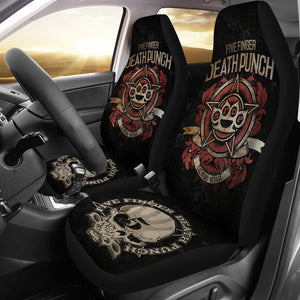 Five Finger Death Punch Rock Band Car Seat Cover Five Finger Death Punch Car Accessories Fan Gift Ci120809