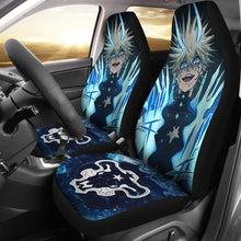 Load image into Gallery viewer, Black Clover Car Seat Covers Luck Voltia Black Clover Car Accessories Fan Gift Ci122001