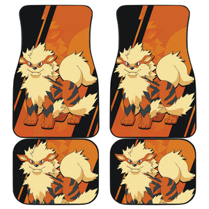 Arcanine Pokemon Car Floor Mats Style Custom For Fans Ci230117-01a