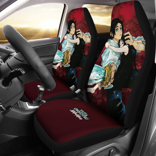 Yuta Okkotsu Couple  Car Seat Covers Jujutsu Kaisen Anime Seat Covers Ci70802
