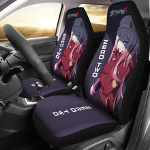 Load image into Gallery viewer, Zero Two Girl Seat Covers Anime Seat Covers Ci0716