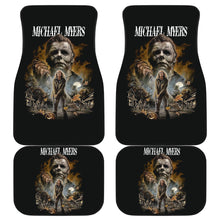 Load image into Gallery viewer, Horror Movie Car Floor Mats | Michael Myers And Laurie Strode Silent Town Car Mats Ci090321