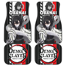 Load image into Gallery viewer, Demon Slayer Car Floor Mats Obanai Iguro Car Accessories Fan Gift Ci220225-08