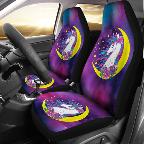 Unicorn Colorful Car Seat Covers Custom For Car Ci230131-04