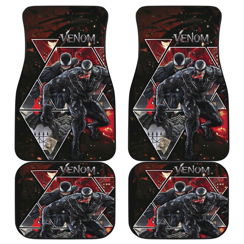 Venom Car Floor Mats Custom For Fans Ci221223-09