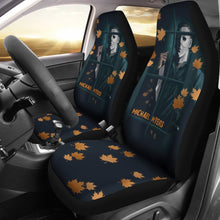 Load image into Gallery viewer, Horror Movie Car Seat Covers | Michael Myers Window Maple Leaf Patterns Seat Covers Ci090421