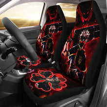 Load image into Gallery viewer, Black Clover Car Seat Covers Asta Black Clover Car Accessories Fan Gift Ci122104
