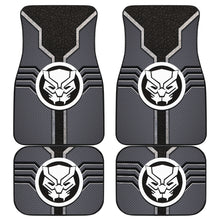 Load image into Gallery viewer, Black Panther Logo Car Floor Mats Custom For Fans Ci230111-03a