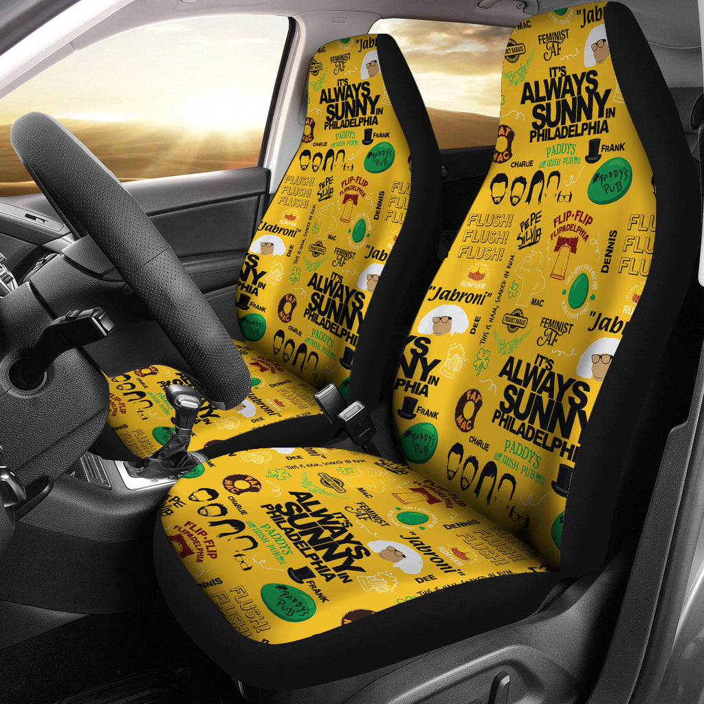 It's Always Sunny In Philadelphia Quotes Funny Car Seat Covers Car Accessories Ci220701-09