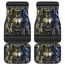 Load image into Gallery viewer, Wolf Native American Car Floor Mats Car Accessories Ci220420-01