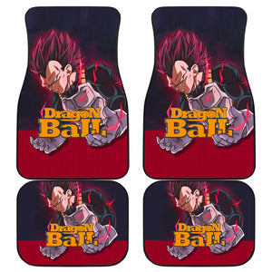 Vegeta Saiyan Dragon Ball Anime Yellow Car Floor Mats Unique Design Ci0814