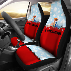 Anime Misty Pokemon Car Seat Covers Pokemon Car Accessorries Ci111302