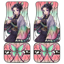 Load image into Gallery viewer, Demon Slayer Anime Car Floor Mats Demon Slayer Kochou Shinobu Car Accessories Fan Gift Ci011210