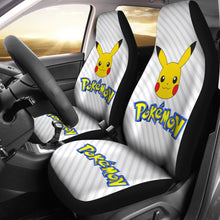 Load image into Gallery viewer, Pokemon Pikachu Seat Covers Anime Car Seat Covers Ci102501