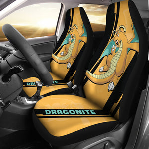 Dragonite Pokemon Car Seat Covers Style Custom For Fans Ci230116-08