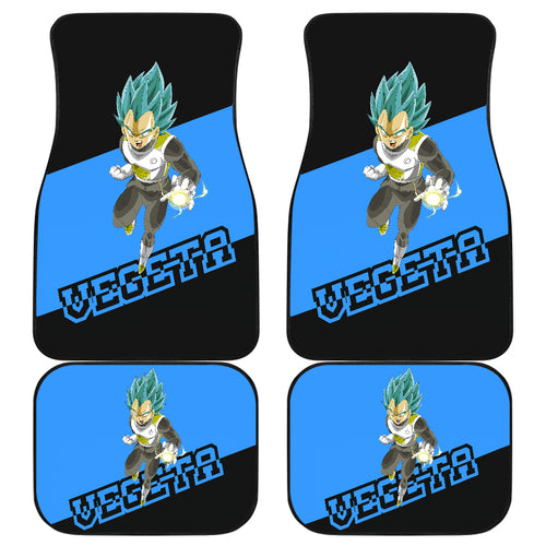 Vegeta Dragon Ball Anime Car Floor Mats Ci0813