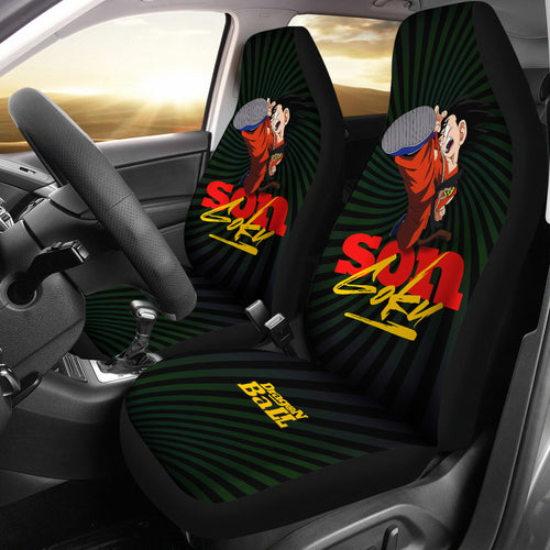 Goku Kid Skill Dragon Ball Car Seat Covers Anime Back Seat Covers Ci0803