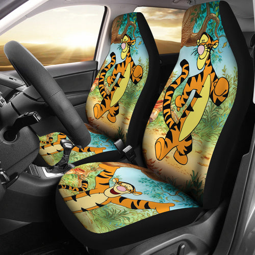 Tigger Cute Car Seat Covers Car Accessories Ci221021-06