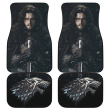 Load image into Gallery viewer, Jon Snow Car Floor Mats Game Of Thrones Car Accessories Ci221019-07