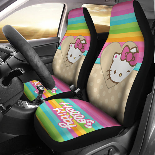 Hello Kitty Colorful Car Seat Covers Car Accessories Ci220804-03