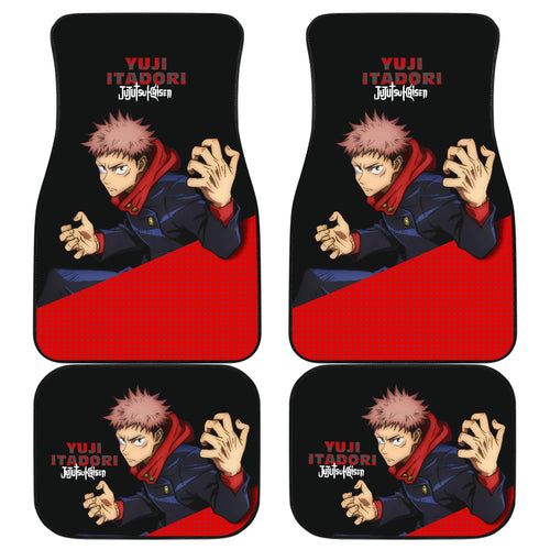 Yuji Itadori Skill KaiSen Car Mats Anime Car Mats Ci0631