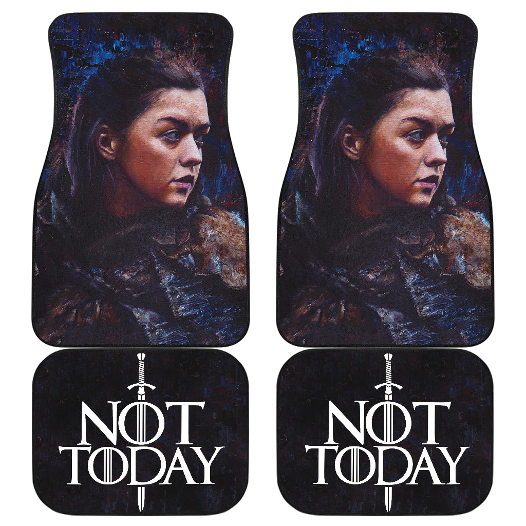Arya Stark Car Floor Mats Game Of Thrones Car Accessories Ci221013-08