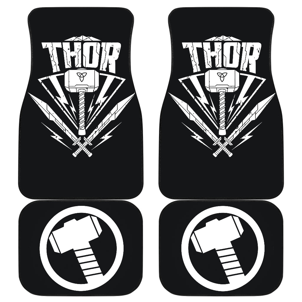 Thor Hammer Logo Car Floor Mats Car Accessories Ci220714-09