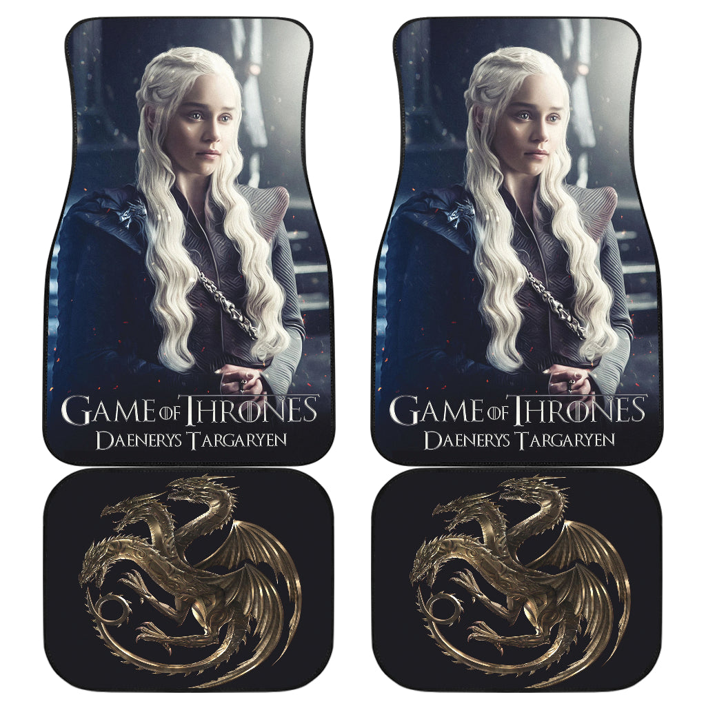 Daenerys Targaryen Car Floor Mats Game Of Thrones Car Accessories Ci221014-09