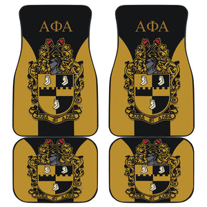 Alpha Phi Alpha Fraternities Car Floor Mats Custom For Fans Ci230206-10