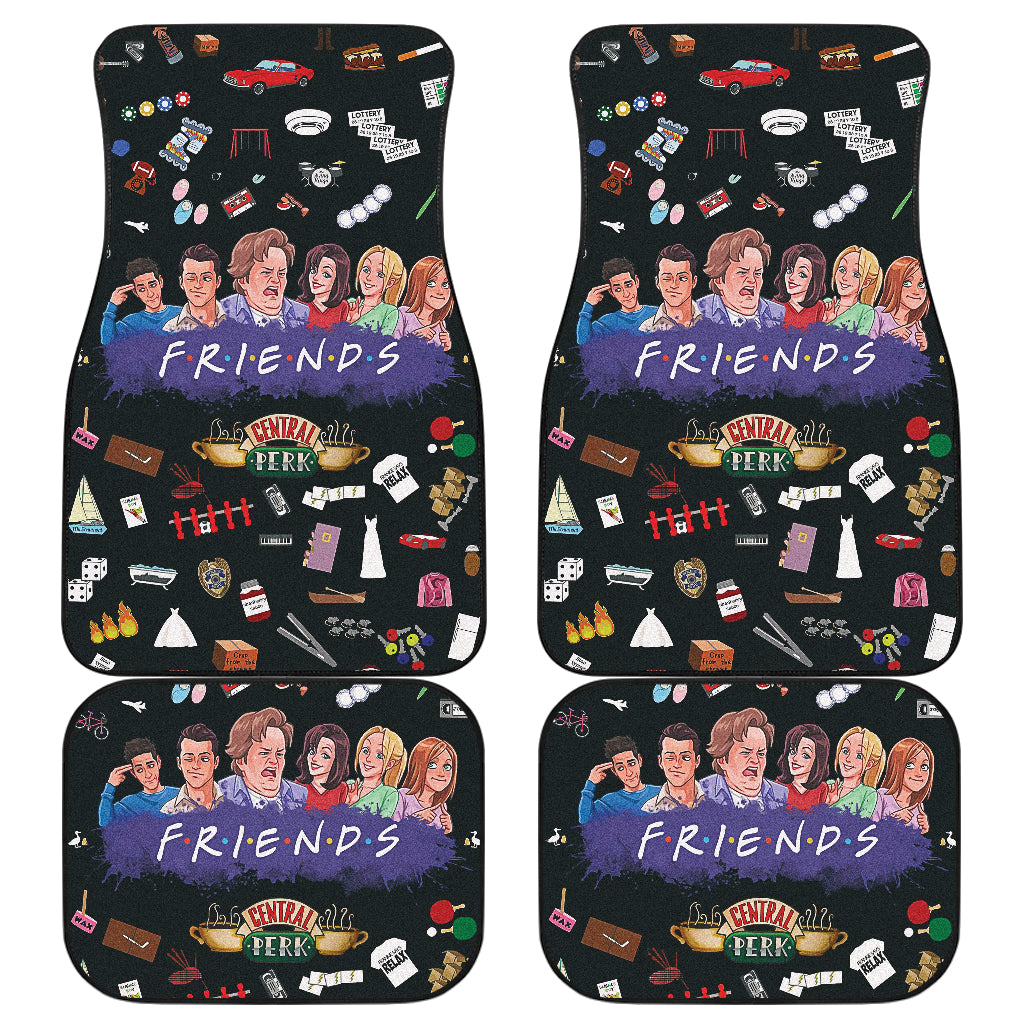 Friends Funny Stickers Car Floor Mats Car Accessories Ci220630-04